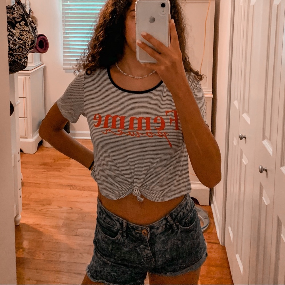 cropped Agaci t-shirt